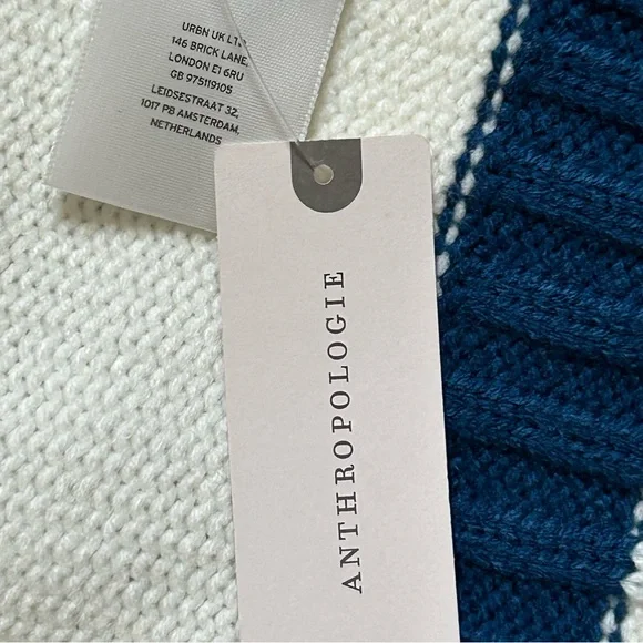 Anthropologie striped knit scarf in multicolor - Picture 5 of 6